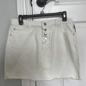 Dex Jeans white skirt